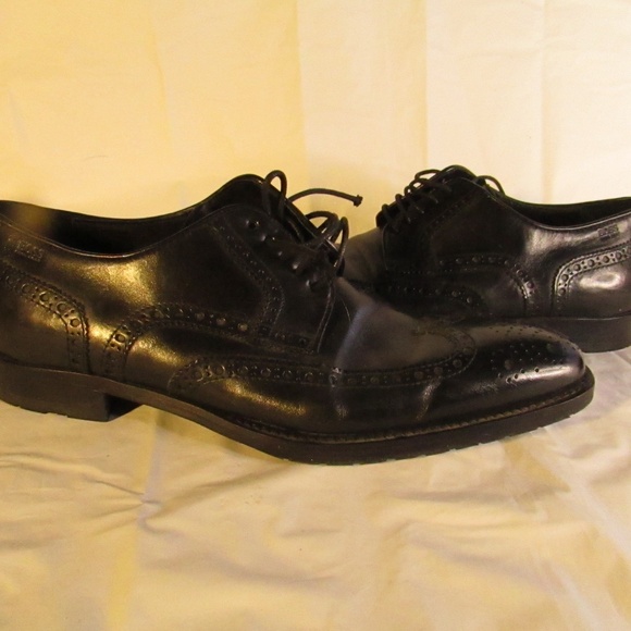 Boss Black Leather Oxfords Men’s main image 4